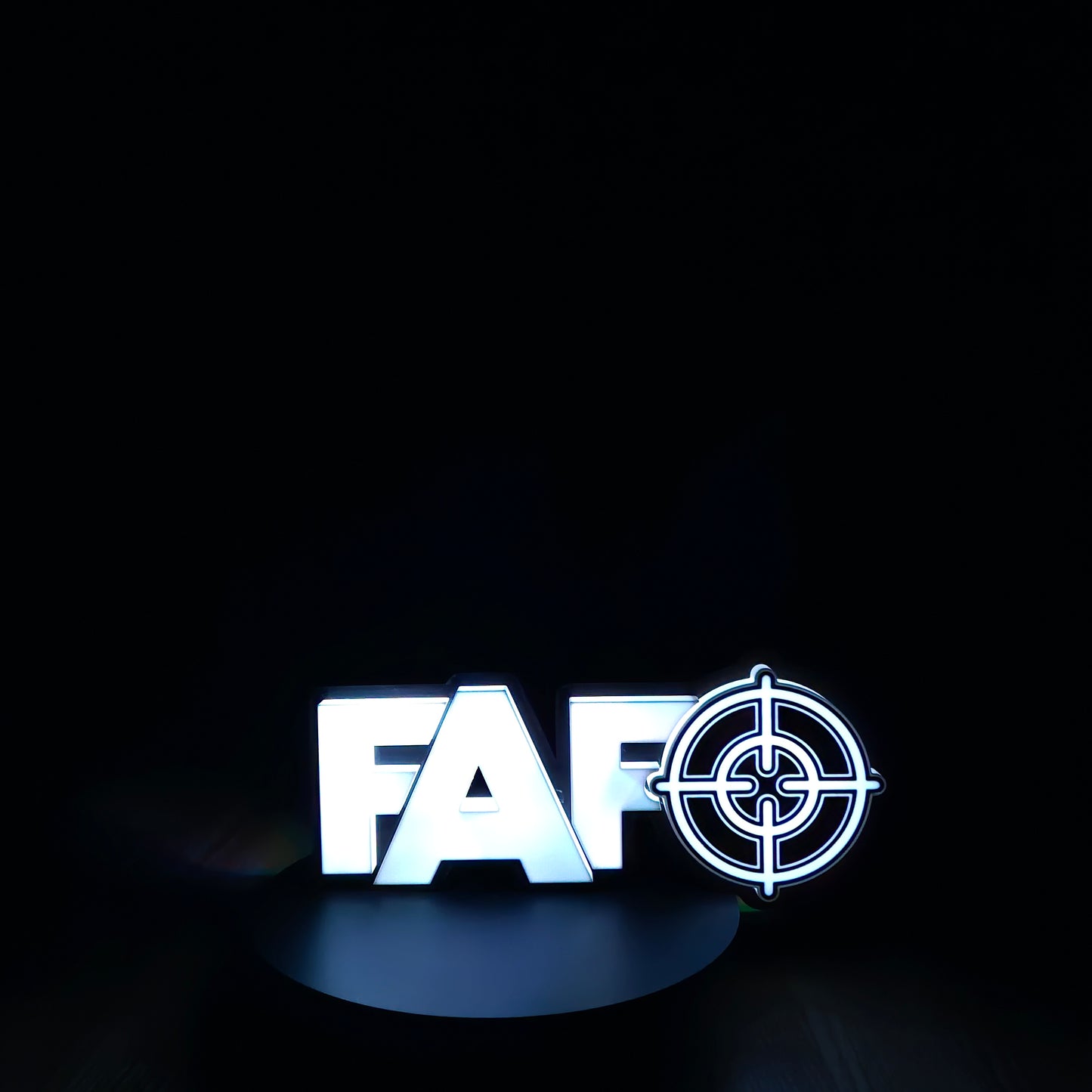 FAFO Led Lightbox Sign