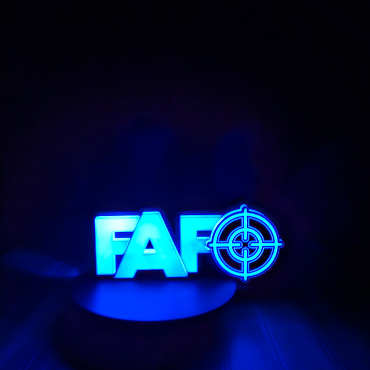 FAFO Led Lightbox Sign
