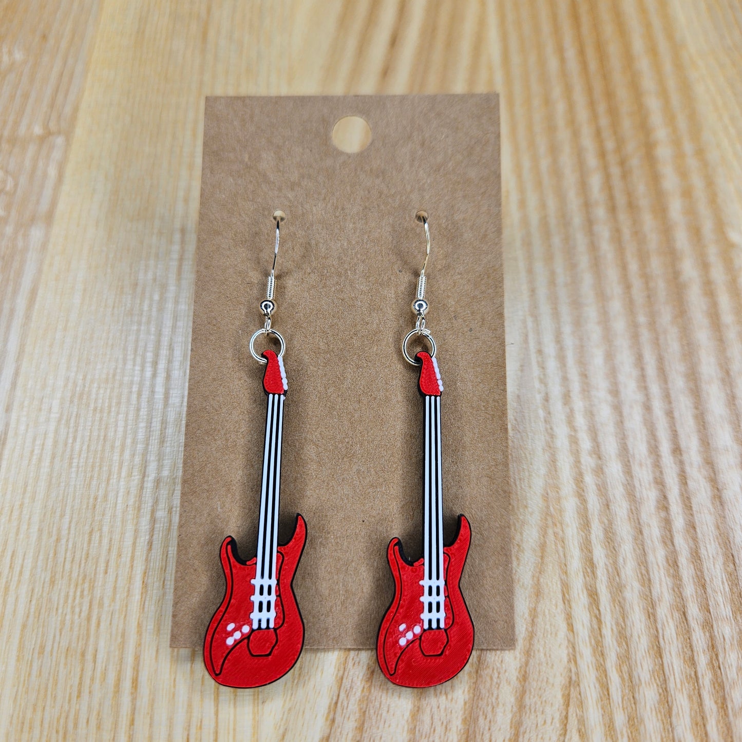 Guitar Earrings