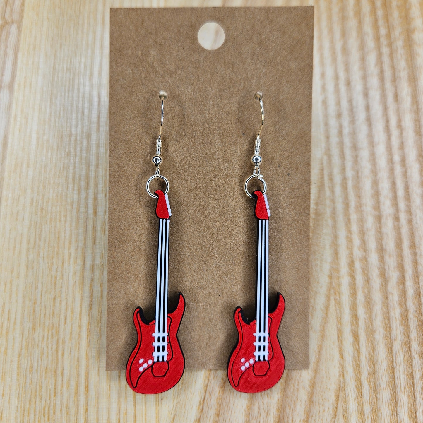 Guitar Earrings