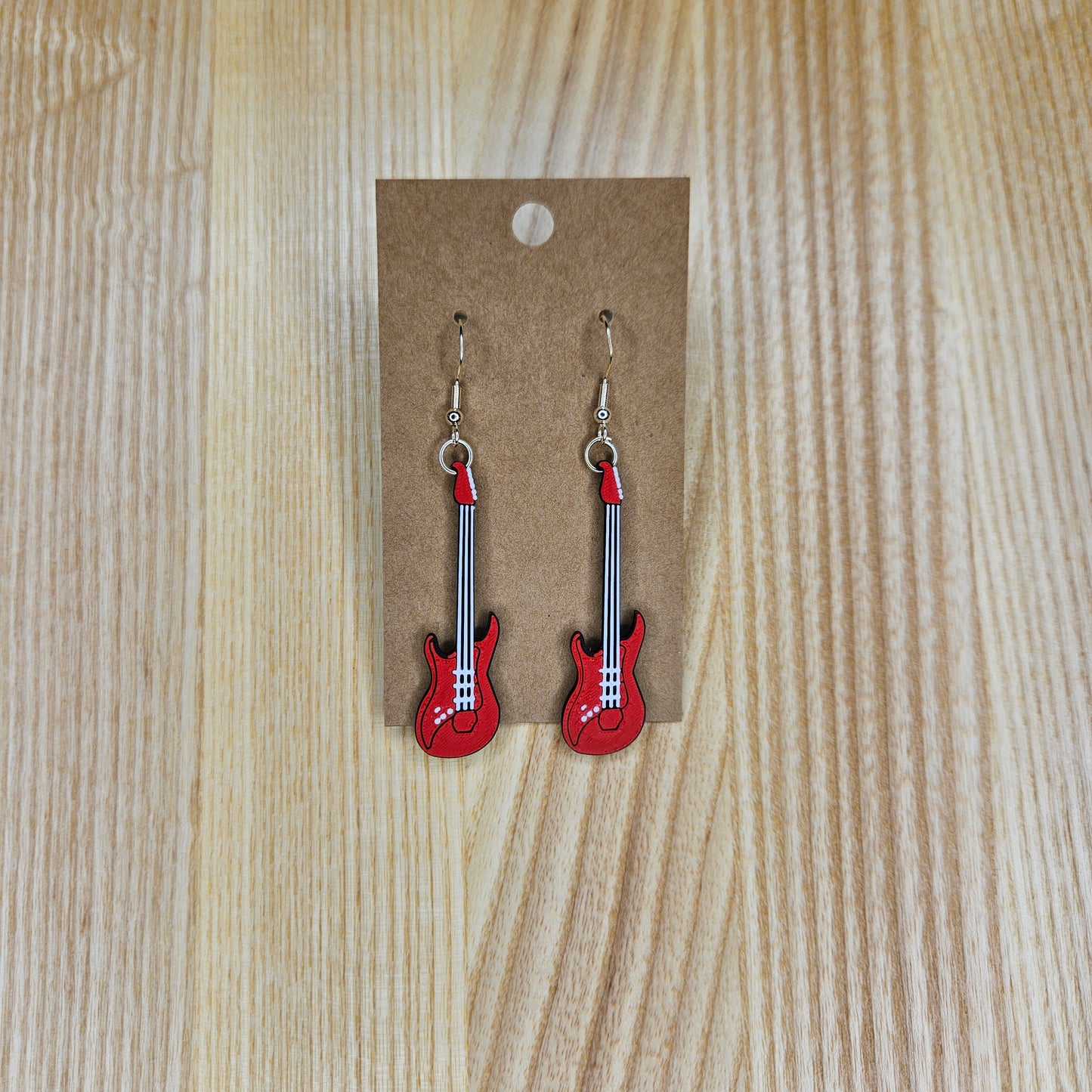 Guitar Earrings