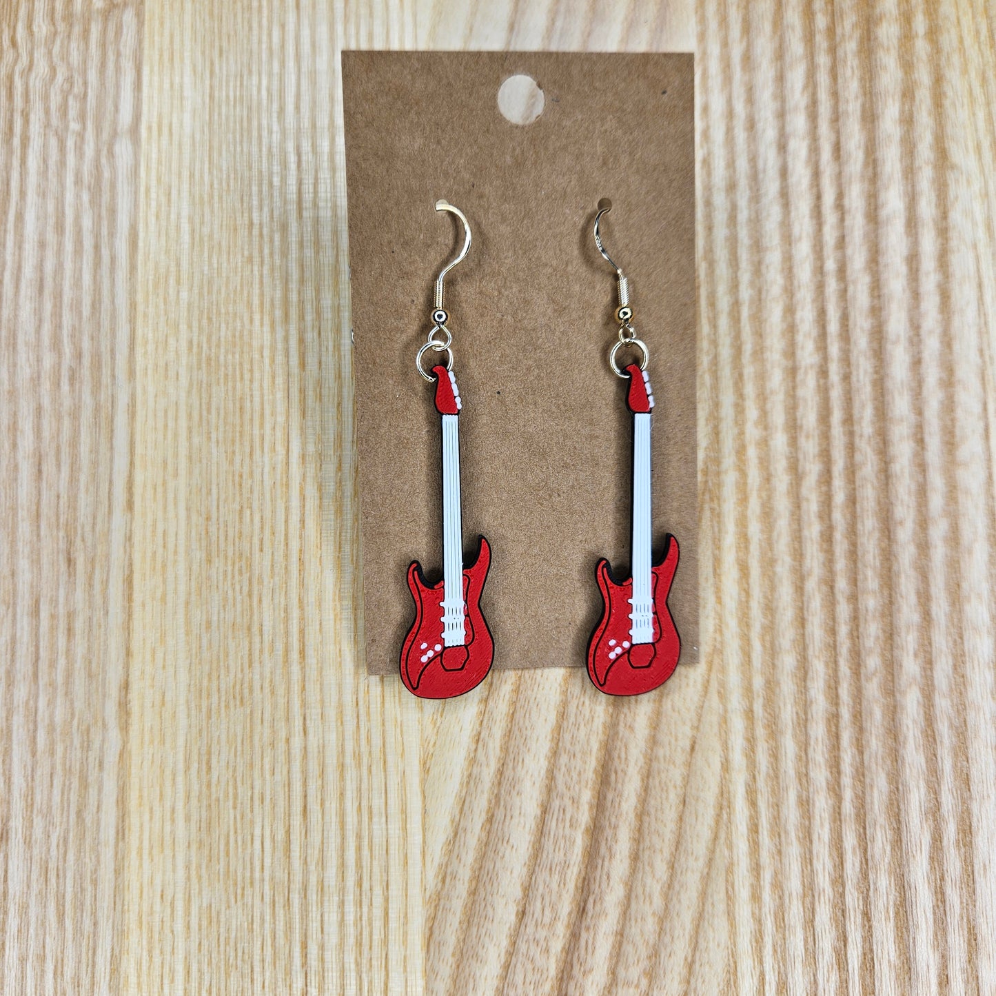 Guitar Earrings