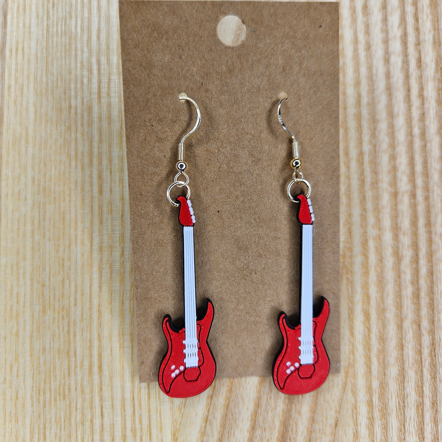Guitar Earrings