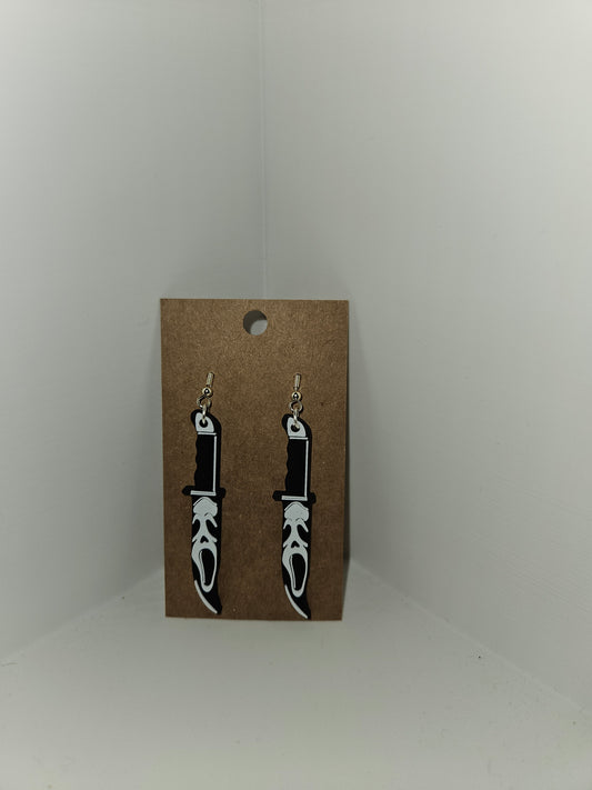 Scream Ghostface Earrings